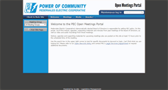 Desktop Screenshot of pec.iqm2.com