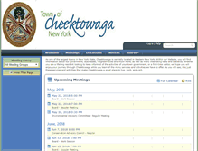 Tablet Screenshot of cheektowagatownny.iqm2.com