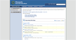 Desktop Screenshot of minneapolisparksmn.iqm2.com