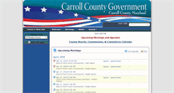 Desktop Screenshot of carrollcountymd.iqm2.com